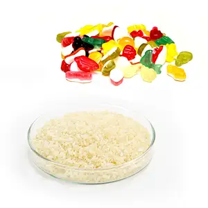Wholesale MUI Halal Beef Bovine Edible Food Grade Leaf Gelatin Sheet Food bronze 180 200 230 Bloom  Crystal